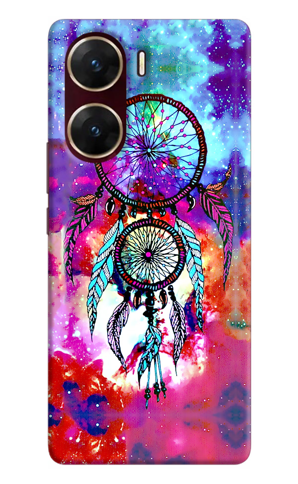 Dream Catcher Abstract Vivo V29E Hard Case Back Cover by Casekaro