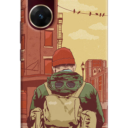 Adventurous Vivo V29E Hard Case Back Cover by Casekaro