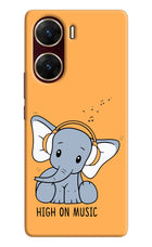 High On Music Vivo V29E Hard Case Back Cover by Casekaro