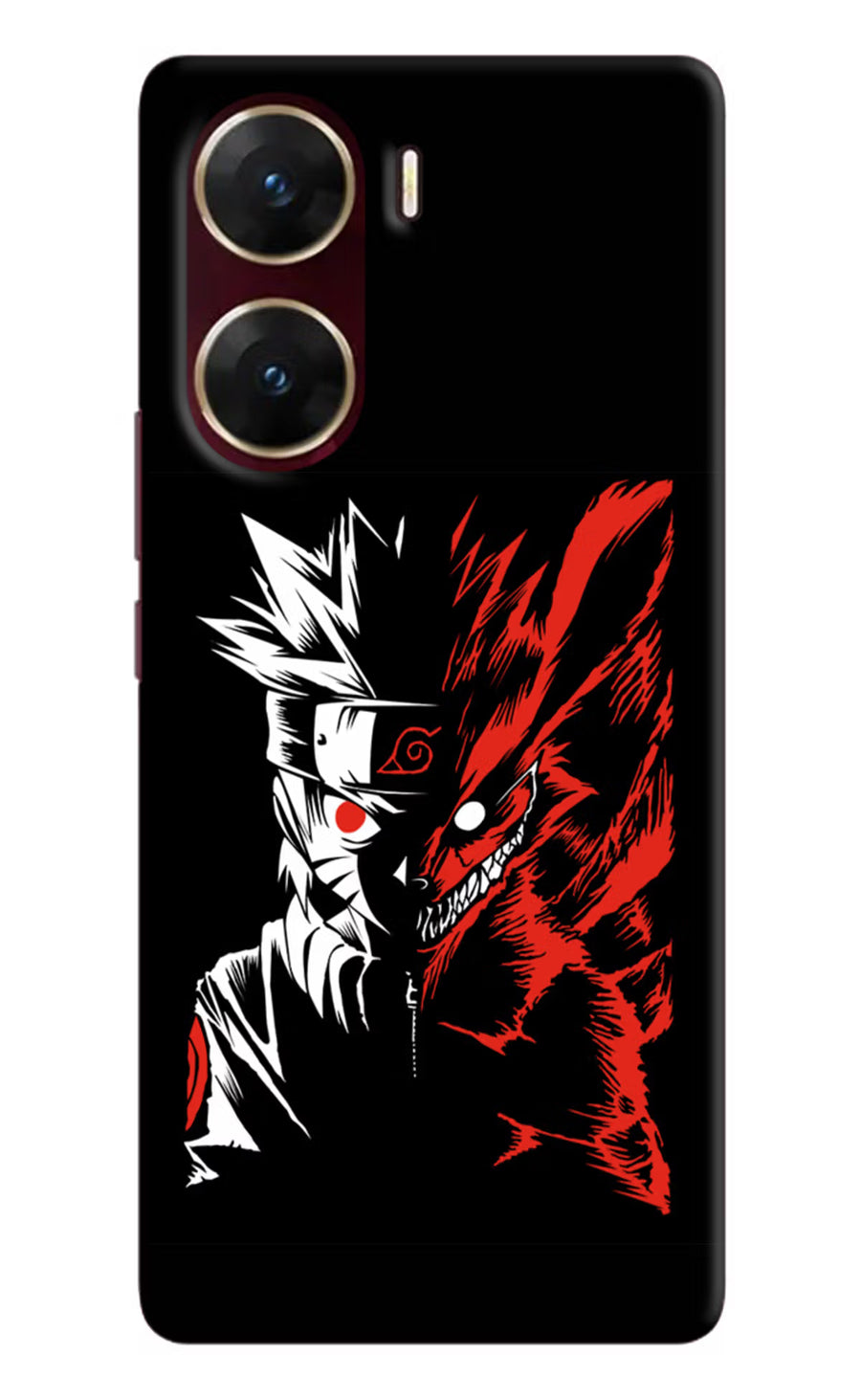 Naruto Two Face Vivo V29E Back Cover, Hard case