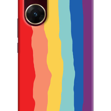 Rainbow Vivo V29E Hard Case Back Cover by Casekaro