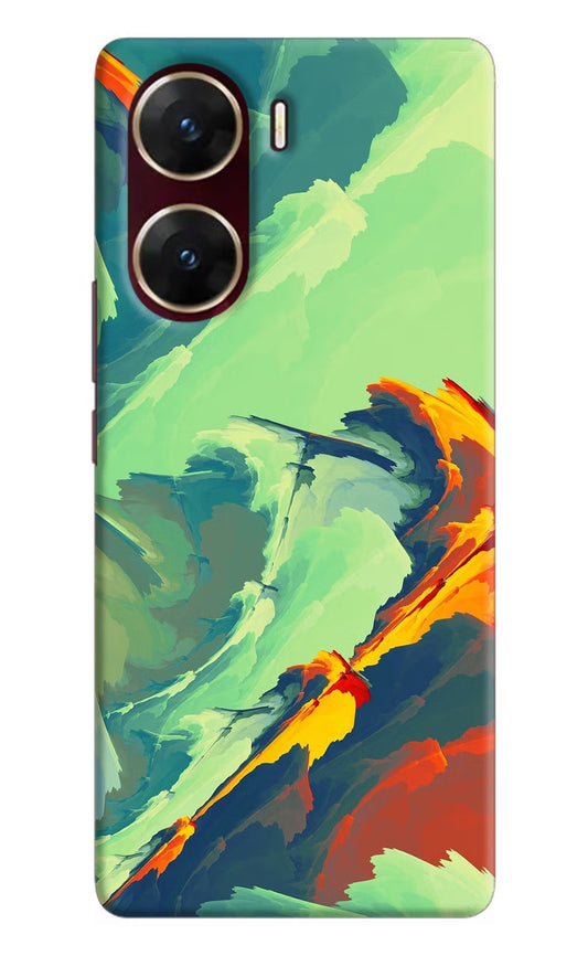 Paint Art Vivo V29E Hard Case Back Cover by Casekaro