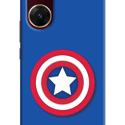 Shield Vivo V29E Hard Case Back Cover by Casekaro