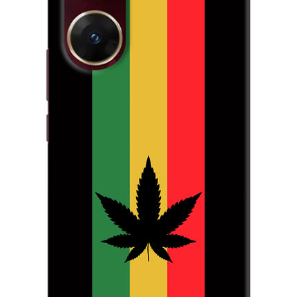 Weed Flag Vivo V29E Hard Case Back Cover by Casekaro