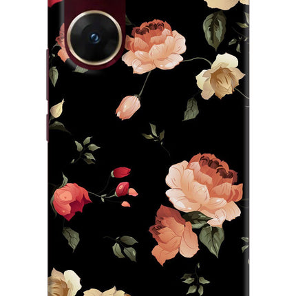 Flowers Vivo V29E Hard Case Back Cover by Casekaro
