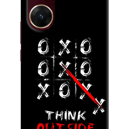 Think out of the BOX Vivo V29E Hard Case Back Cover by Casekaro