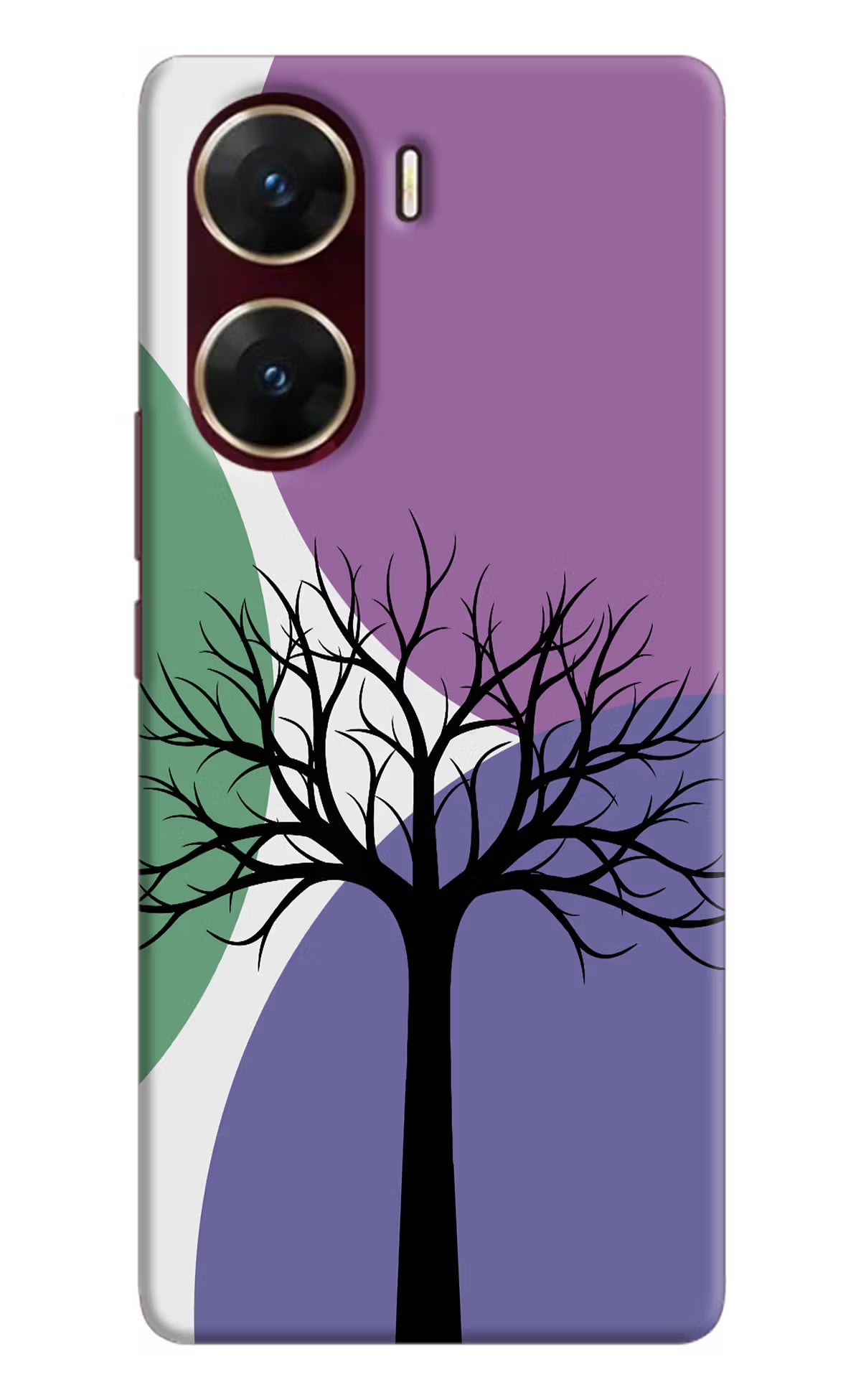Tree Art Vivo V29E Hard Case Back Cover by Casekaro