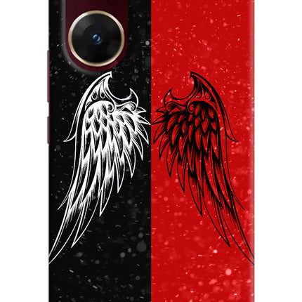 Wings Vivo V29E Hard Case Back Cover by Casekaro