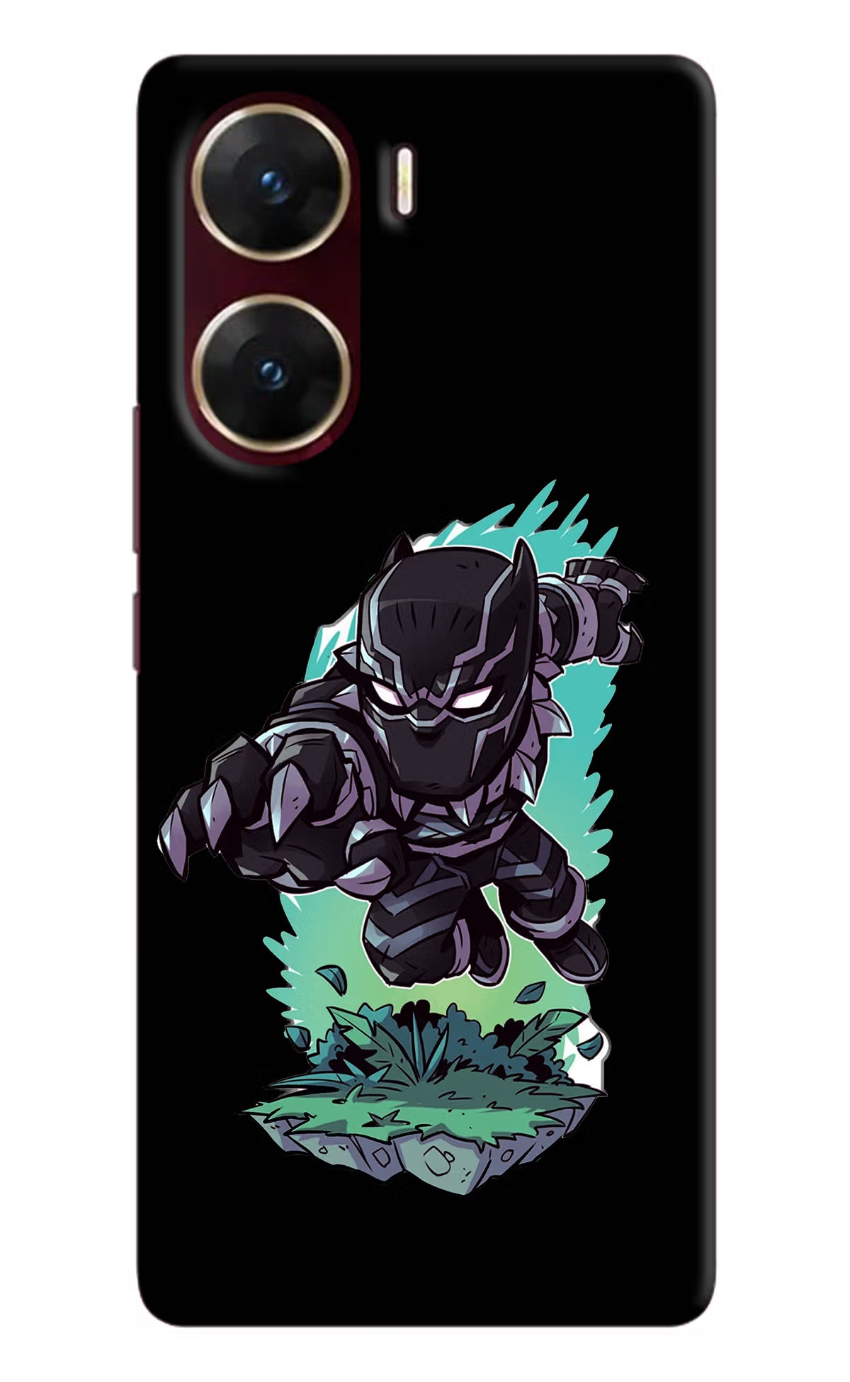 Black Panther Vivo V29E Hard Case Back Cover by Casekaro