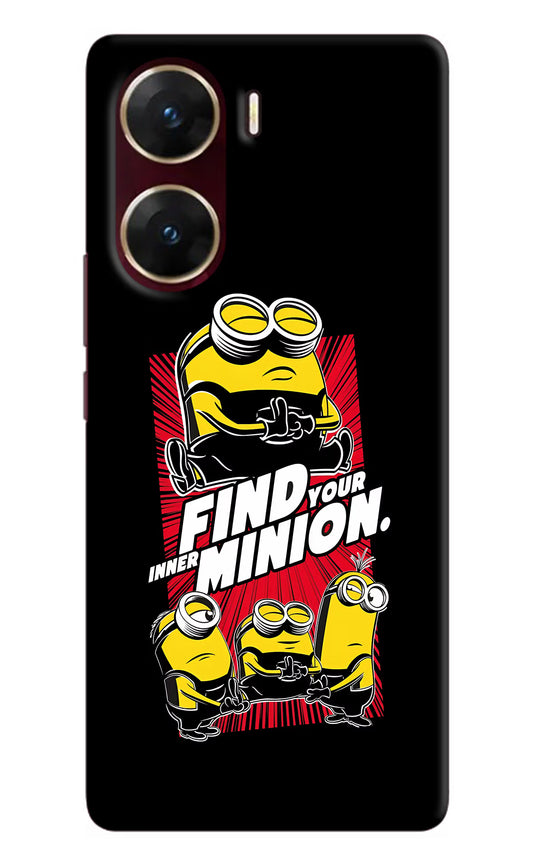 Find your inner Minion Vivo V29E Hard Case Back Cover by Casekaro