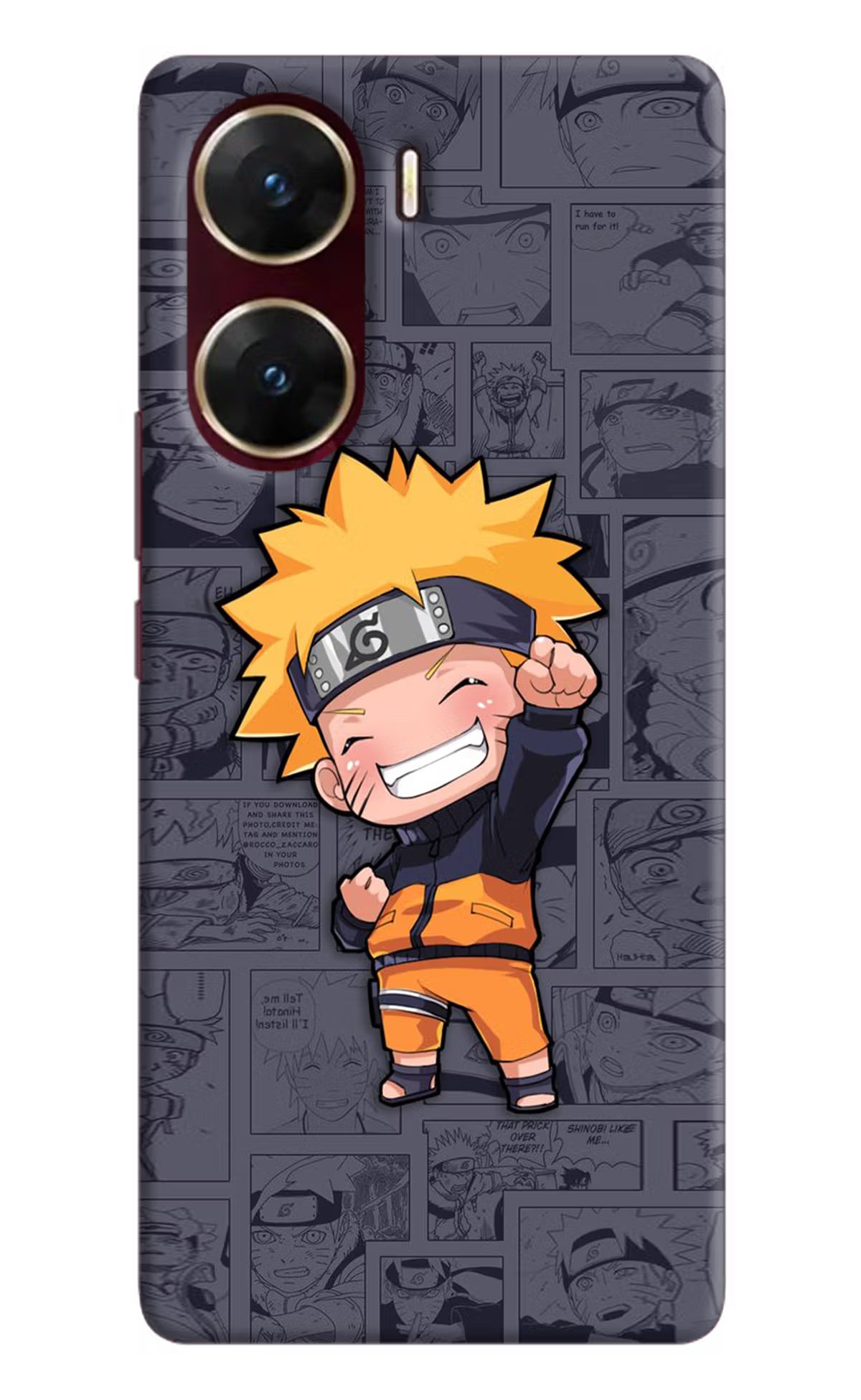 Chota Naruto Vivo V29E Hard Case Back Cover by Casekaro