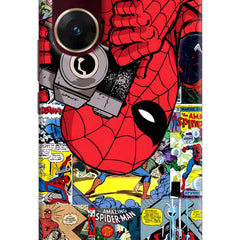 Spider Man Vivo V29E Hard Case Back Cover by Casekaro