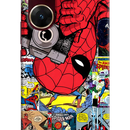 Spider Man Vivo V29E Hard Case Back Cover by Casekaro