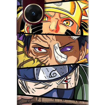 Naruto Character Vivo V29E Hard Case Back Cover by Casekaro