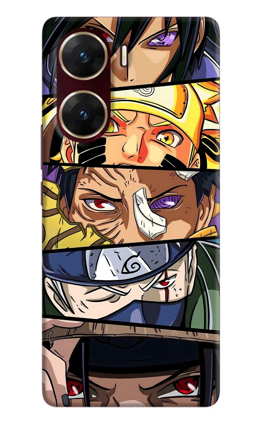 Naruto Character Vivo V29E Back Cover, Hard case