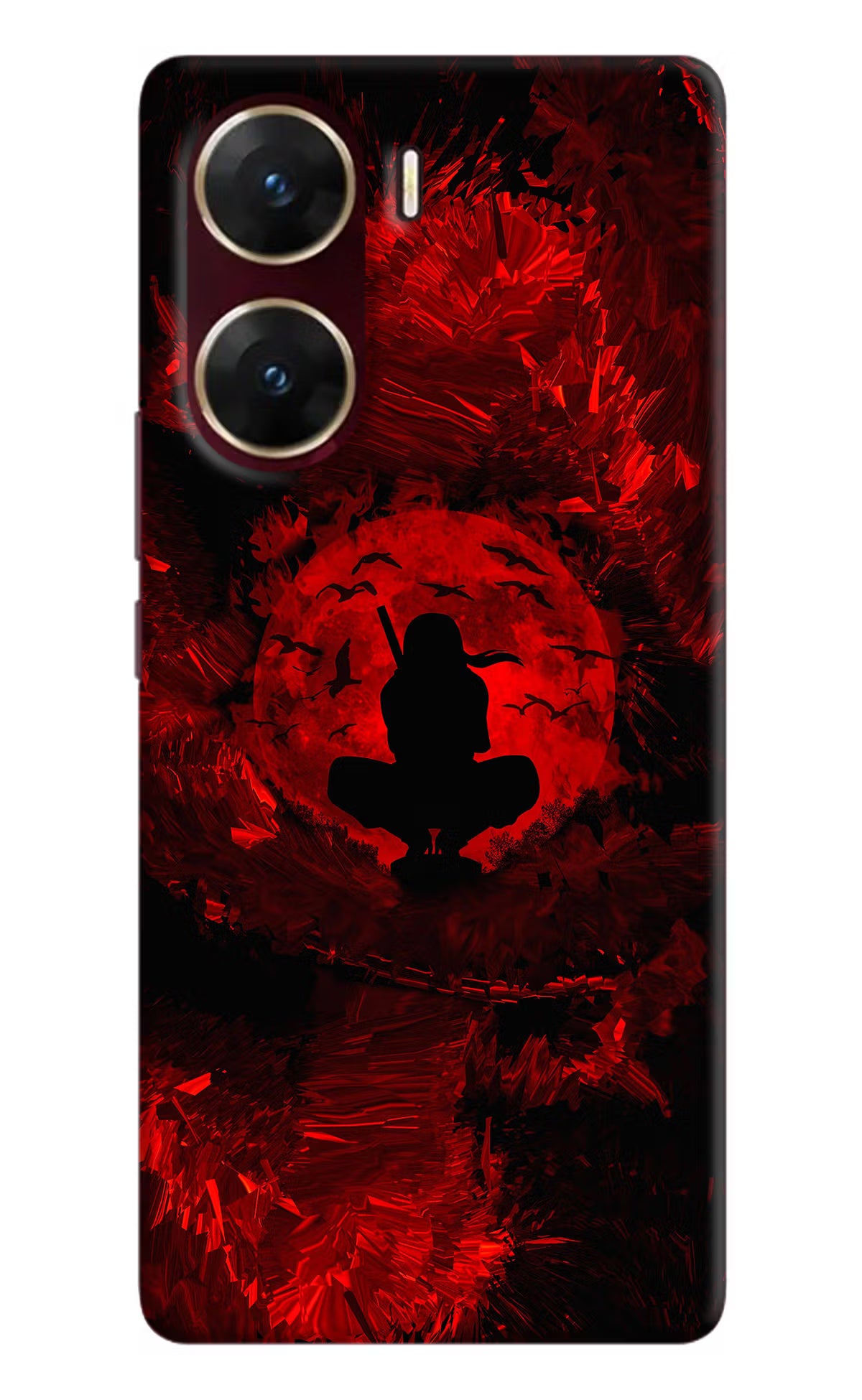 Itachi Uchiha Vivo V29E Hard Case Back Cover by Casekaro