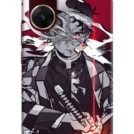 Demon Slayer Vivo V29E Hard Case Back Cover by Casekaro