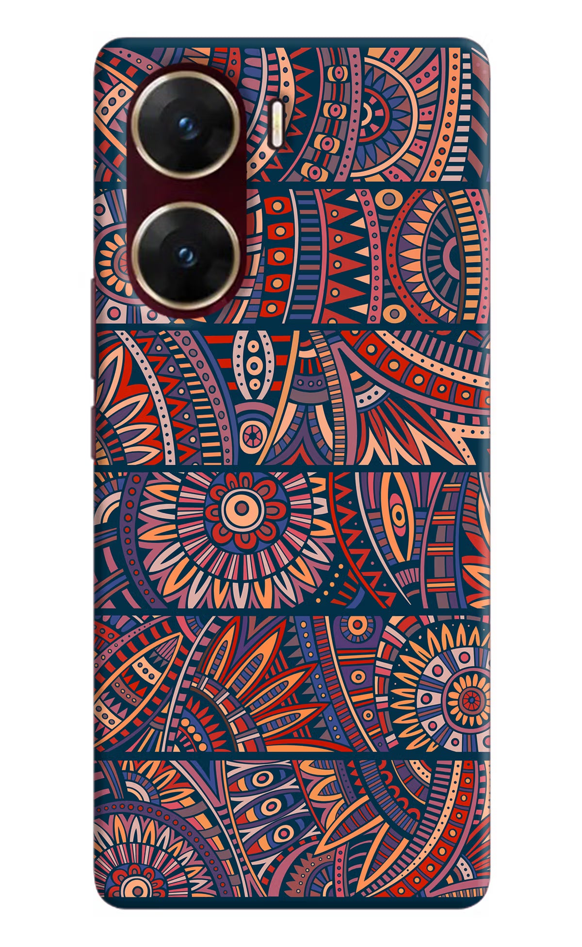 African Culture Design Vivo V29E Hard Case Back Cover by Casekaro