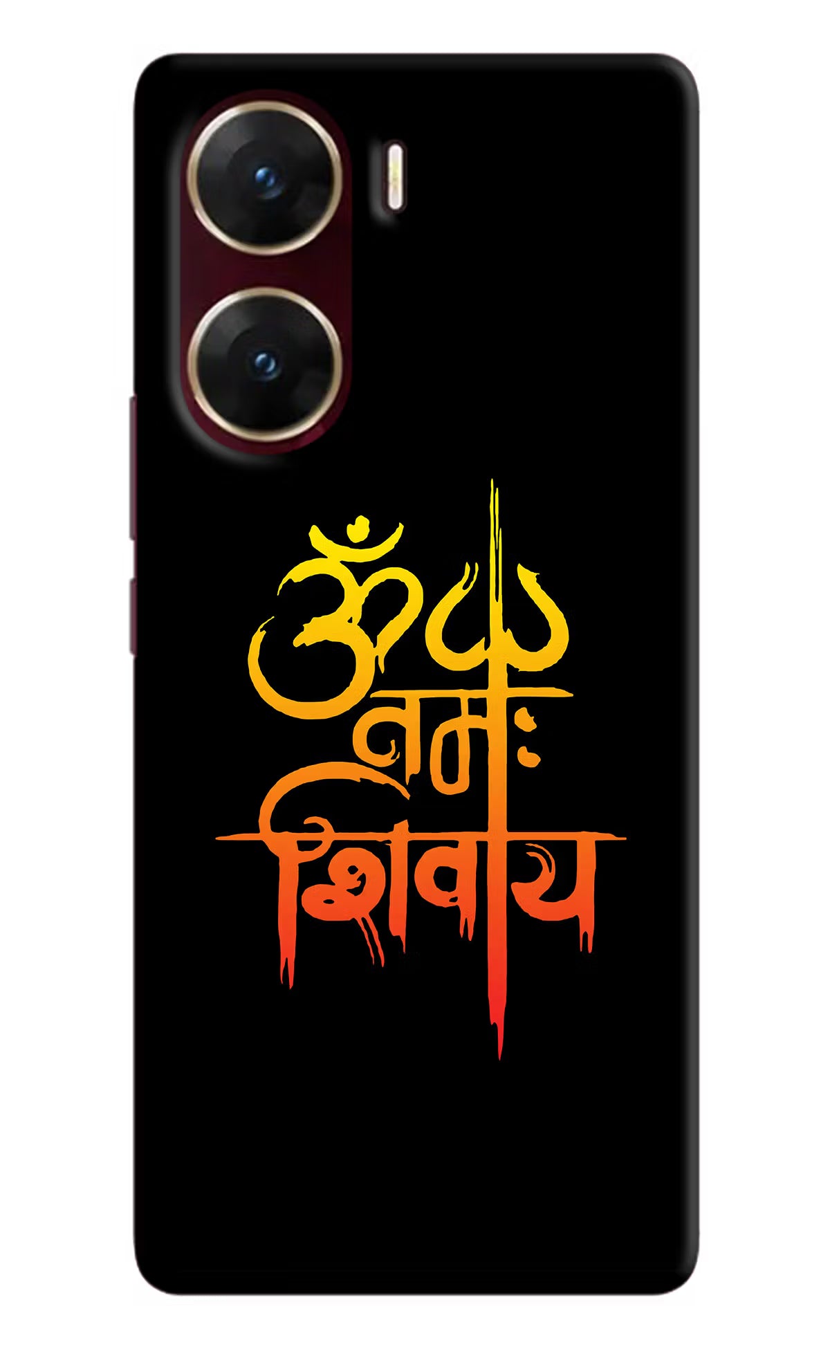 Om Namah Shivay Vivo V29E Hard Case Back Cover by Casekaro