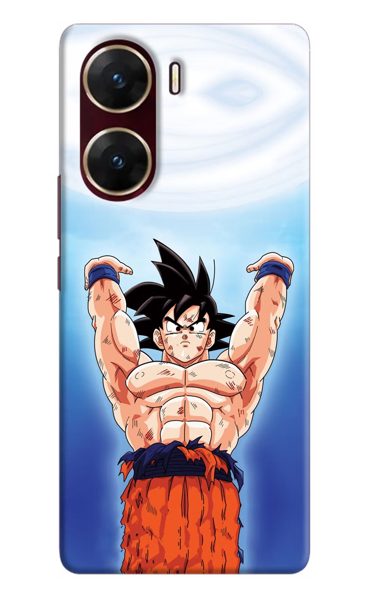 Goku Power Vivo V29E Hard Case Back Cover by Casekaro
