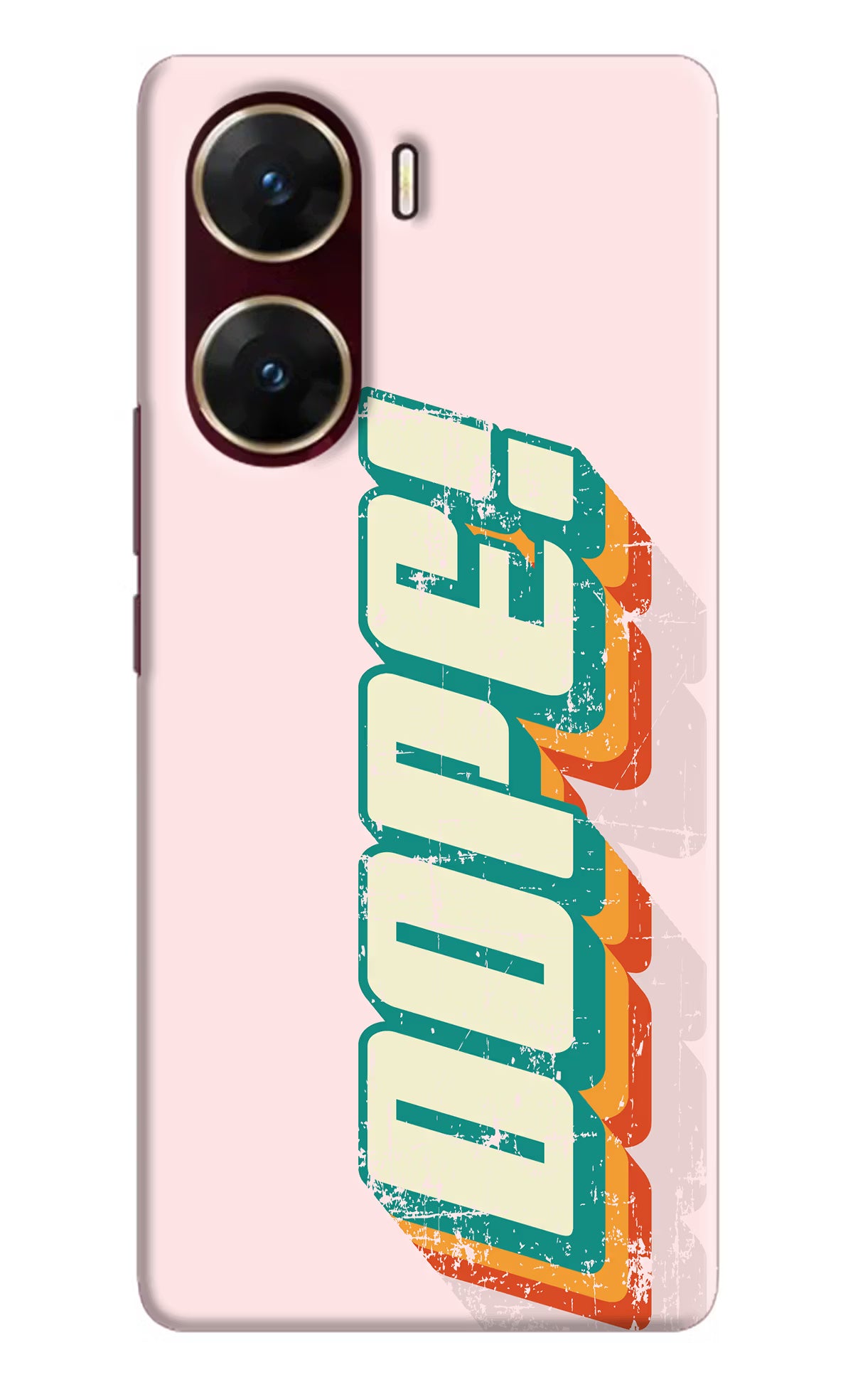 Dope Vivo V29E Hard Case Back Cover by Casekaro