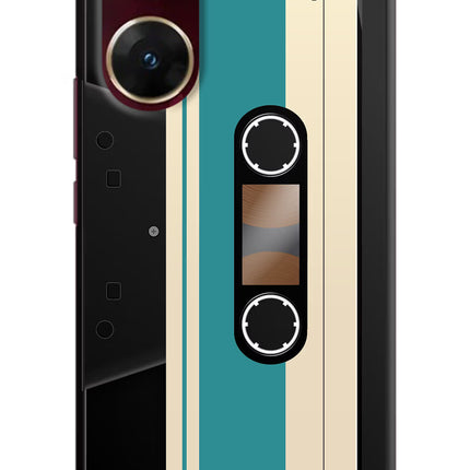 Cassette Vivo V29E Hard Case Back Cover by Casekaro