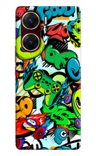 Game Doodle Vivo V29E Hard Case Back Cover by Casekaro