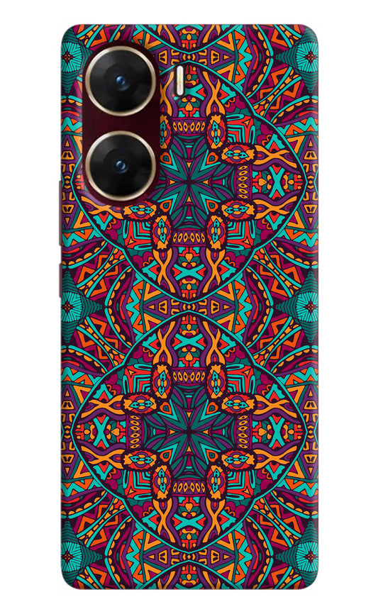 Colour Mandala Vivo V29E Hard Case Back Cover by Casekaro