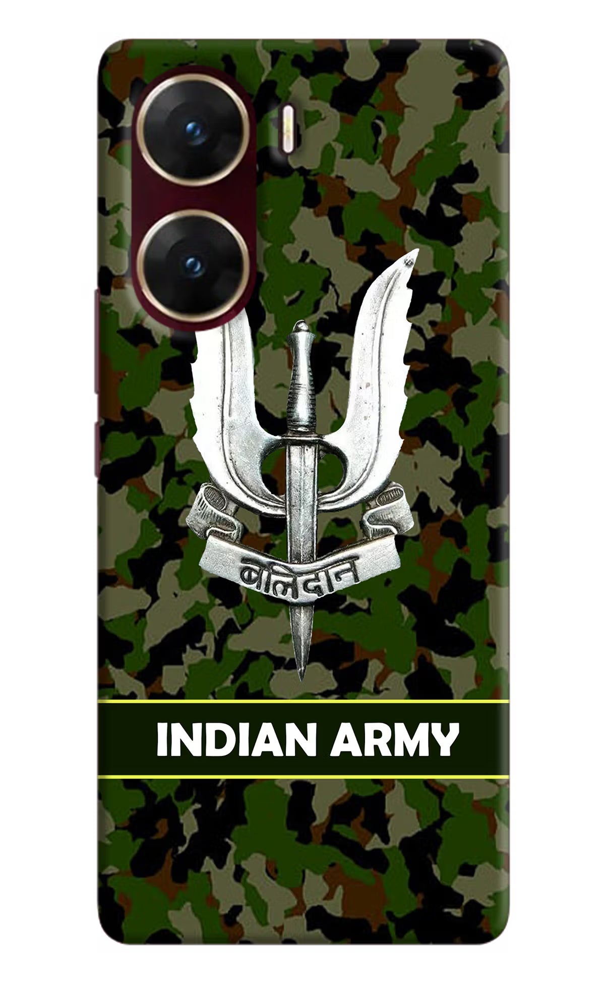 Balidan Indian Logo Vivo V29E Hard Case Back Cover by Casekaro