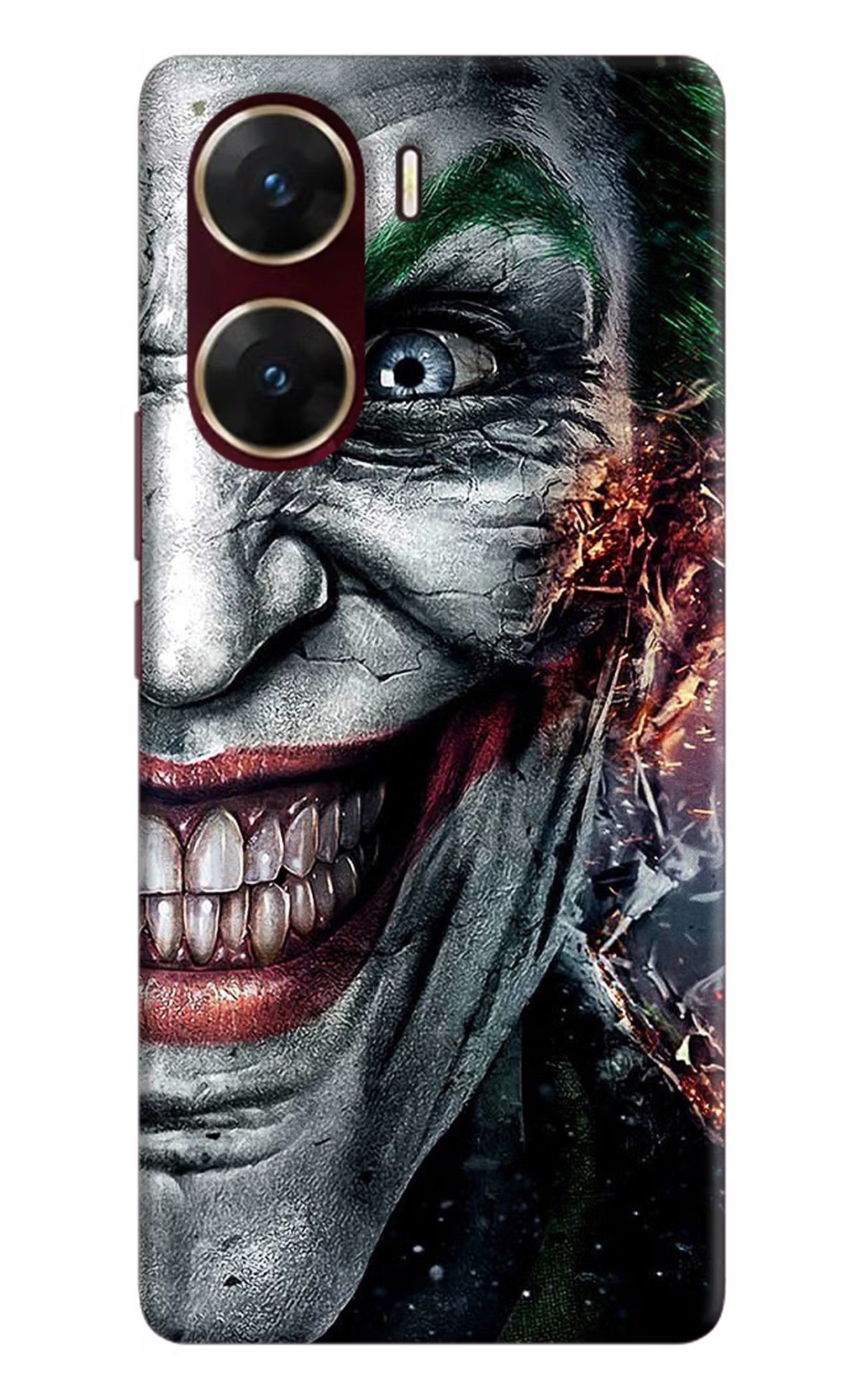 Joker Cam Vivo V29E Hard Case Back Cover by Casekaro