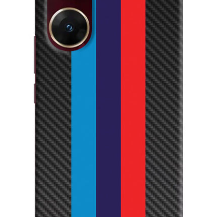 BMW Stripes Pattern Vivo V29E Hard Case Back Cover by Casekaro