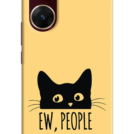 Ew People Catitude Vivo V29E Hard Case Back Cover by Casekaro