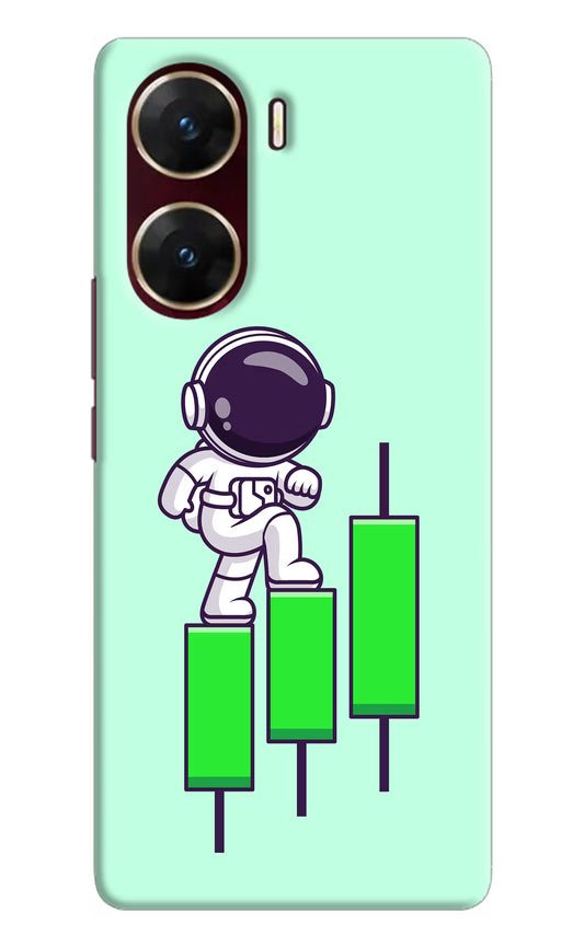 Astronaut Trader Vivo V29E Hard Case Back Cover by Casekaro