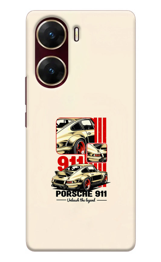 Classic Porsche 911 Vivo V29E Back Cover