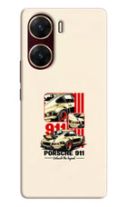Classic Porsche 911 Vivo V29E Hard Case Back Cover by Casekaro
