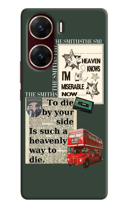 The Smiths Vivo V29E Hard Case Back Cover by Casekaro