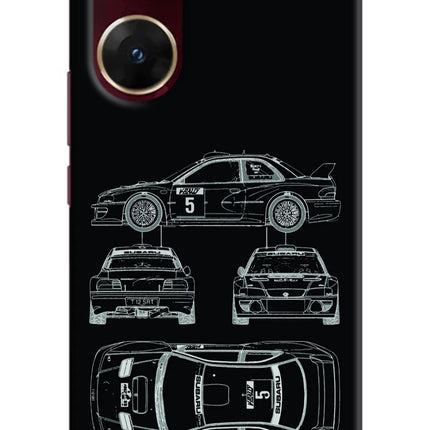 WRC'99 Vivo V29E Hard Case Back Cover by Casekaro