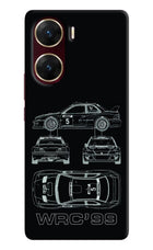 WRC'99 Vivo V29E Hard Case Back Cover by Casekaro