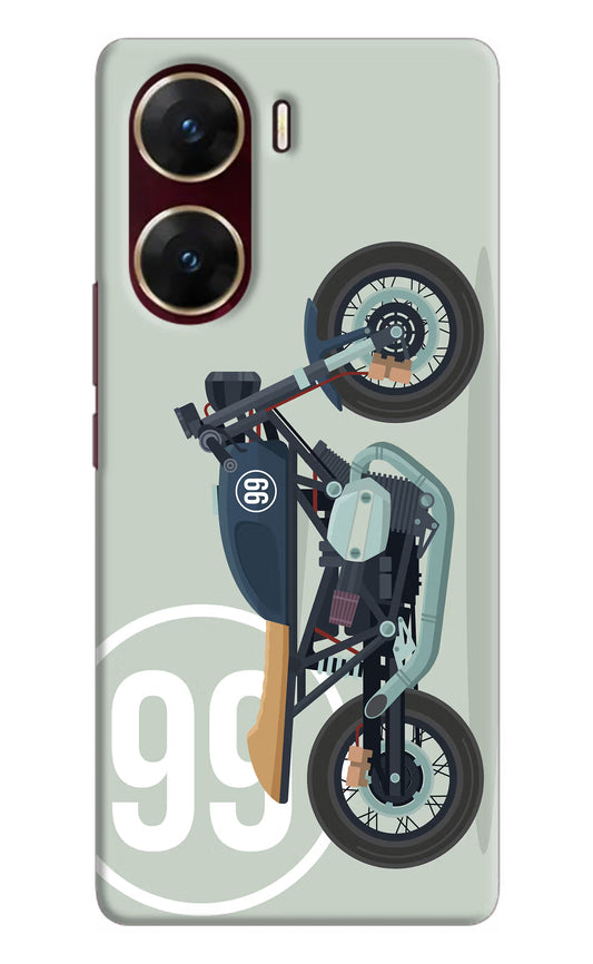 Classic Cafe Racer 99 Vivo V29E Hard Case Back Cover by Casekaro