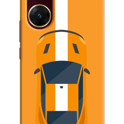 Highway Pursuit Vivo V29E Hard Case Back Cover by Casekaro