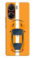 Highway Pursuit Vivo V29E Hard Case Back Cover by Casekaro