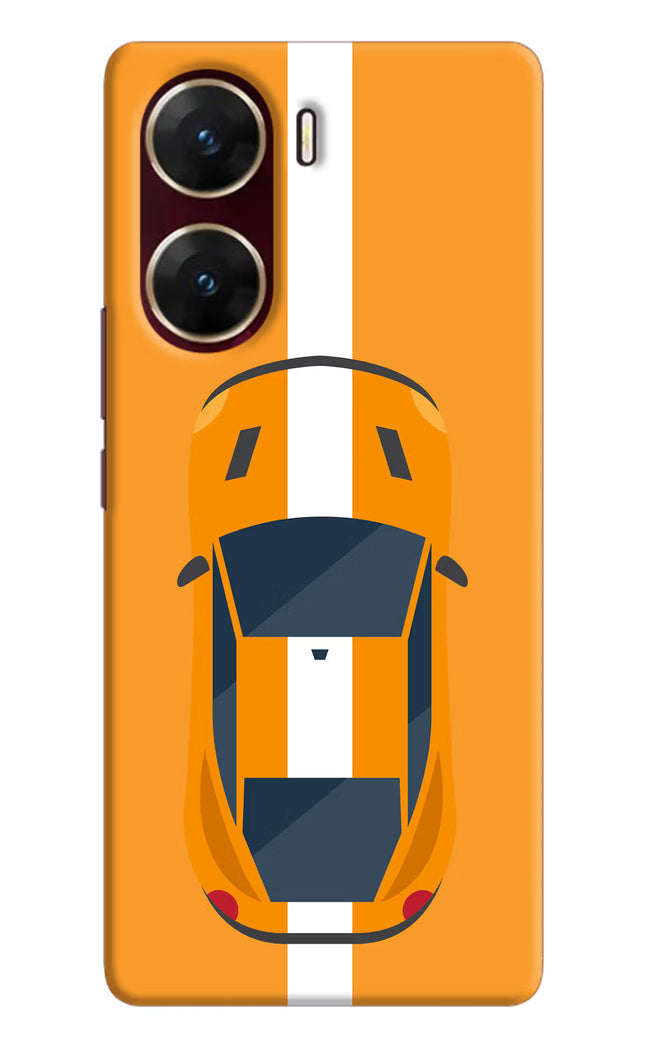 Highway Pursuit Vivo V29E Hard Case Back Cover by Casekaro