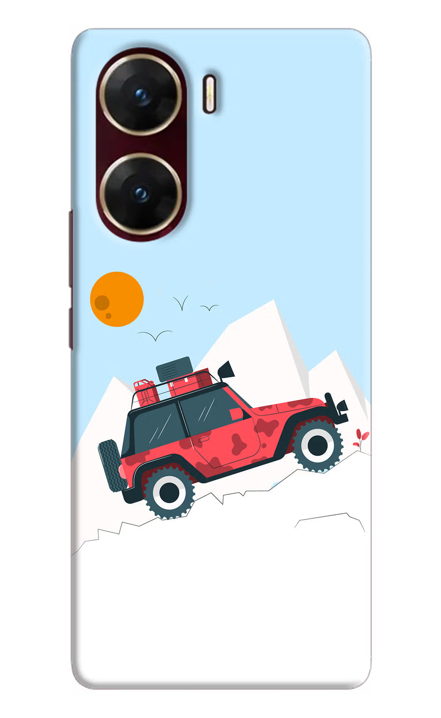 Mountain Trail Beast Vivo V29E Back Cover, Hard case