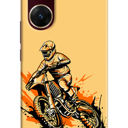 Off-Road Fury Vivo V29E Hard Case Back Cover by Casekaro
