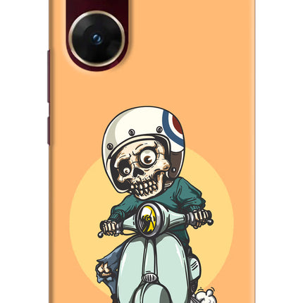 Undead Biker Vivo V29E Hard Case Back Cover by Casekaro