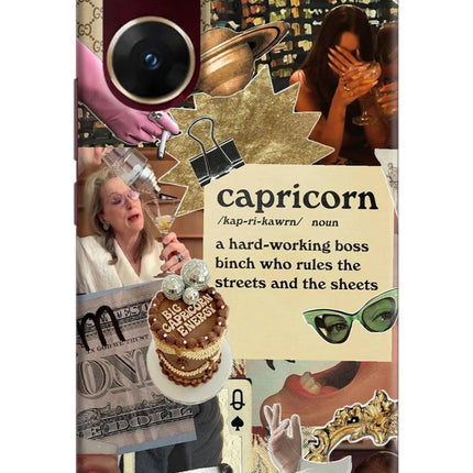 Capricorn Zodiac Vivo V29E Hard Case Back Cover by Casekaro