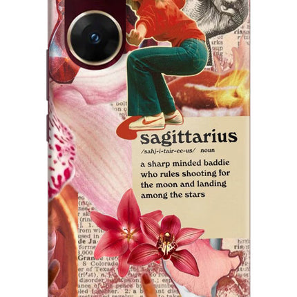 Sagittarius Zodiac Vivo V29E Hard Case Back Cover by Casekaro