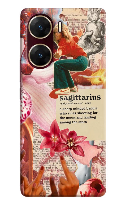 Sagittarius Zodiac Vivo V29E Hard Case Back Cover by Casekaro