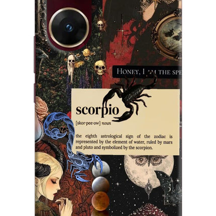 Scorpio Zodiac Vivo V29E Hard Case Back Cover by Casekaro