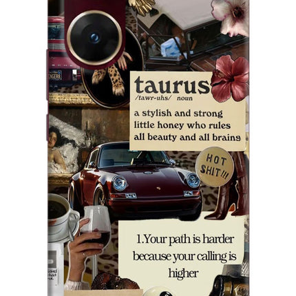 Taurus Zodiac Vivo V29E Hard Case Back Cover by Casekaro